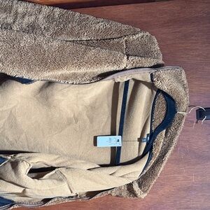 Cozy Tan Express Sherpa Jacket